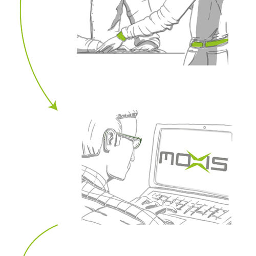 Illustration Ablauf Workshop - ​Kunde: XiTrust - The eSignature Company
